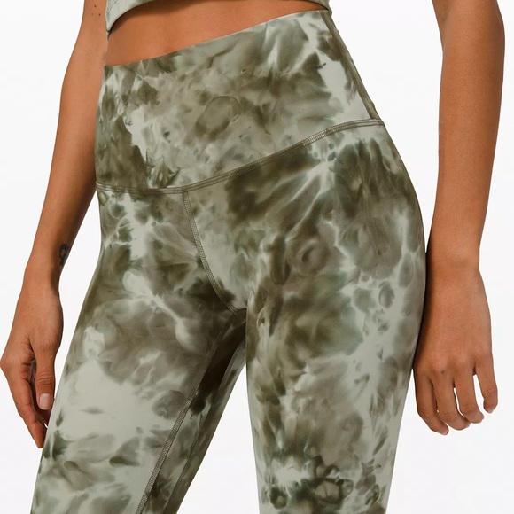 lululemon athletica Pants - Lululemon Align Pant 28" DDLI Diamond Dye Green